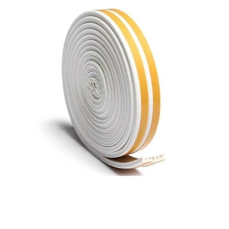 Vinduslist Tetningslist Selvklebende Type D/e/i Vindusforsegling 9mm X 4mm X 5m