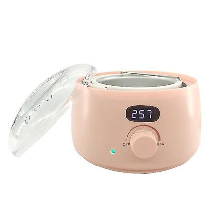 Ny hårborttagningsvax Bean Smältvaxmaskin Digital Display Wax Therapy Machine Hårborttagning Hot Wax Machine Pink.