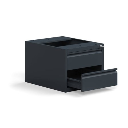 Industriel skuffeenhed TRUST, under bænk, 2 skuffer