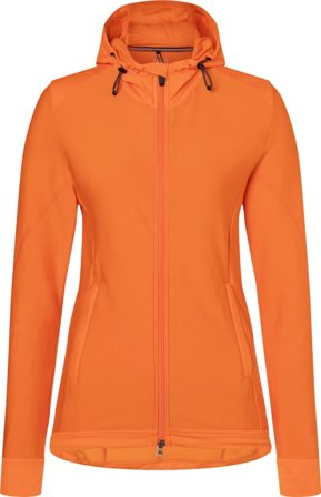 Super.natural Women's Adventure Hooded Women long-sleeved training tops Orange M