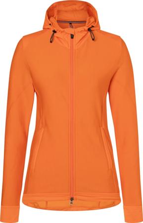 Super.natural Women's Adventure Hooded Women long-sleeved training tops Orange XS