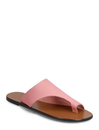Rosa Guava Vacchetta Shoes Summer Shoes Flat Sandals Rosa ATP Atelier*Betinget Tilbud