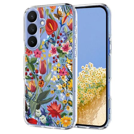 Mobilskal till Samsung Galaxy S26/S26 Pro TPU Blommönster - Liljor