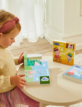 Gurli Gris Gurli Gris Bog 1 Figure - På Cykeltur (Dk) - Multi/patterned - ONE SIZE