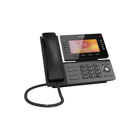 snom D865 - VoIP-telefon - med Bluetooth interface med nummerpresentation - 5-vägs samtalsförmåg