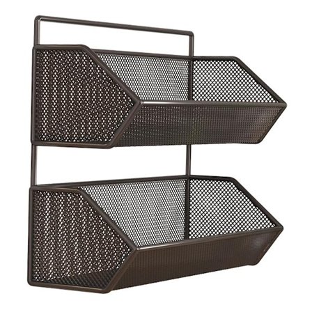 Seinäkiinnitettävä hedelmäkori Kestävä Tarttuva Kori Säilytyskori Verkkokori Keittiön Ripustushedelmäkori, kylpyhuoneen ruokakomeroon