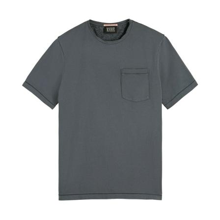 Scotch & Soda, T-Shirts Grijs, Heren, Maat:S