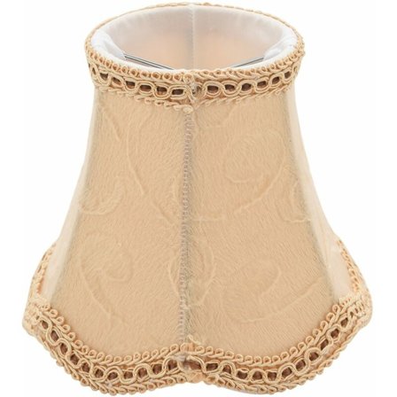 Stofskærm til bordlampe, stofskærm til klips på lampeskærm, tromleformet lampeskærm, pæreformet lampeskærm til gulvlampe