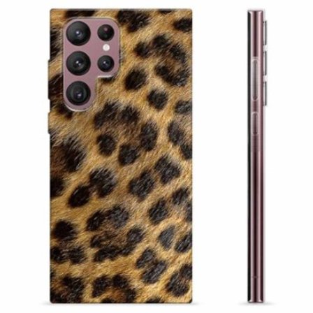 Samsung Galaxy S22 Ultra 5G TPU-Skal - Leopard