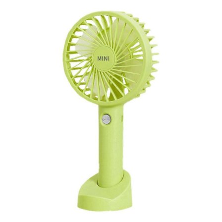 Håndholdt personlig ventilator, genopladelig batteridrevet kølende skrivebords elektrisk USB-ventilator med ventilatorfod