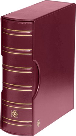 GRANDE Classic Gigant ringbind og kassette - bordeauxrød