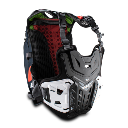 Leatt Moto 4.5 Hydra Chest Protector Black/Red Onesize