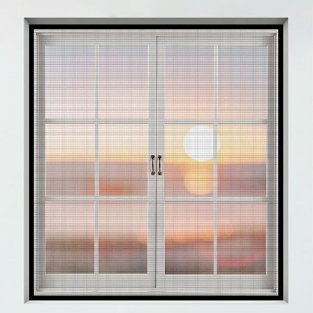 1 hyttysverkkosetti innovatiivisella magneettikiinnityksellä 50cm*10