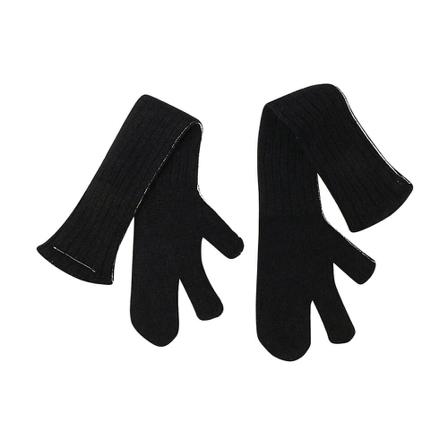 MM6 Maison Margiela Gloves Sort, Dame Handsker
