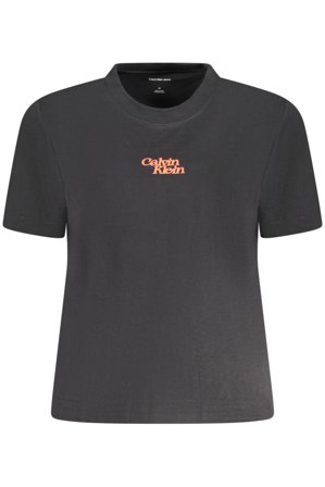 Calvin Klein T-shirt Maniche Corte Donna Nero