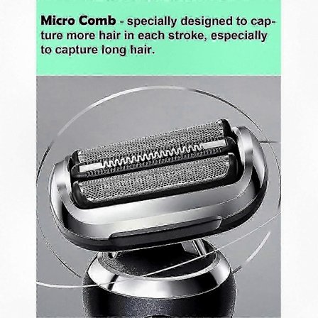 Erstatningsbarberhoved til Braun Series 7 73S, passer til S7-modeller 7020s 7025s 7085cc 7027cs 70B elektriske barbermaskiner