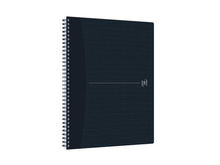 OXFORD Kollegieblock Origins A4+ linjerad svart - Lyreco - Kontorsmaterial - Block och anteckningsböcker - Kollegieblock