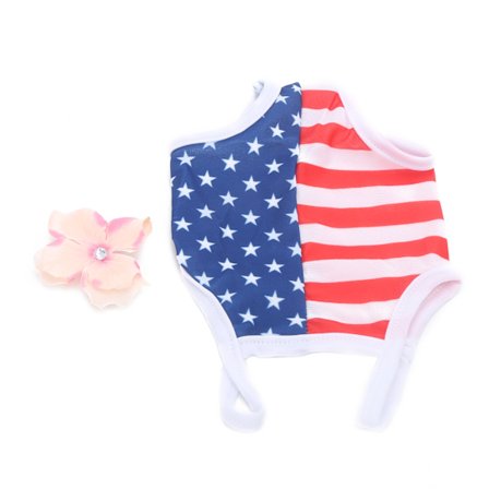 Dockkläder Badkläder Passar 18 Tums Docka Babydocka Kläder Docktillbehör QD18-020