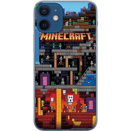 Yhteensopiva Puhelinkuori Apple Apple iPhone 12 Minecraft