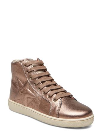 Bisgaard Gaia L Høye Sneakers Brun Bisgaard*Betinget Tilbud