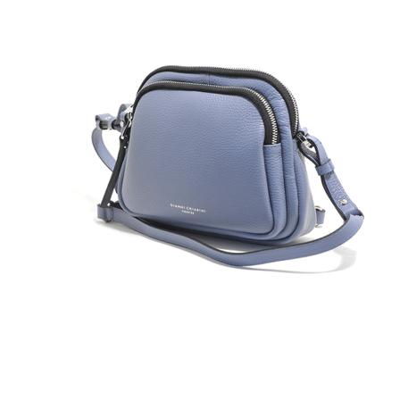 Gianni Chiarini, Cross Body Bags Blauw, Dames, Maat:ONE Size