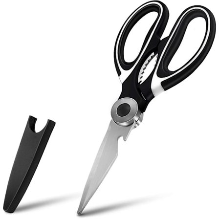 Køkkensaks, robuste køkkensakse, opvaskemaskine-sikre, rustfrit stål