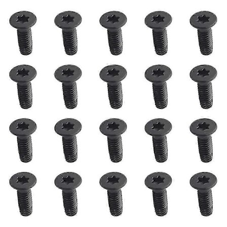 Torx-skruvar och -bultar för Wrangler CJ YJ LJ TJ 1976-2006, Ersättning för Dörrar, Vindruta, Rullbåge, 20 st