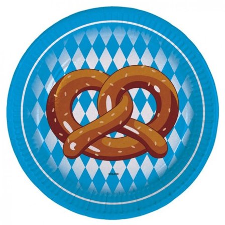 Små tallerkener Oktoberfest 8-pak