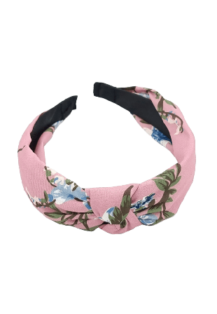 Complement Knutdiadem Med Blom Print Hårband Dam Rosa 7-10 liter