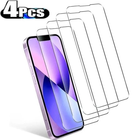 4 stk. Herdet Glass for iPhone 11Pro Max Skjermbeskytter Film