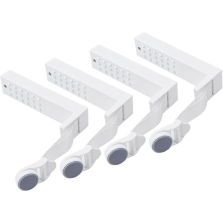 Täcke Clips, Hörnfastsättning för Lakan, Set med 4 Sängklämmor, För Lakan/Fästremmar för Lakan för att Skydda Madrassen