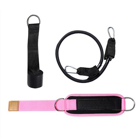 Fitness benstyrke ankel leggings med modstandselastisk reb sædetræning ben tilbehør spændingstræningsenhed