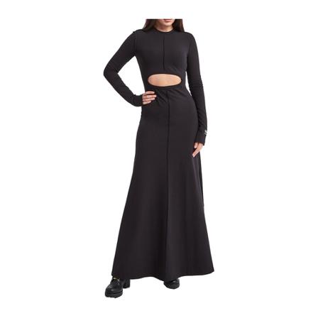 Versace Jeans Couture Maxi Kjole Sort, Dame