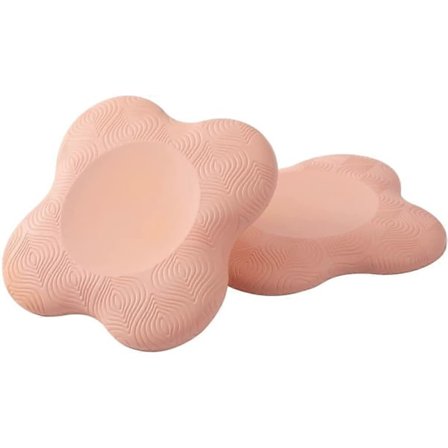 Yoga Måtte - Yoga Miljøvenlige Letvægts Yoga Knæpuder til Knæ, Hænder, Håndled og Albuer 2 stk