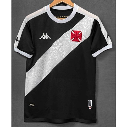 24-25 Club de Regatas Vasco da Gama Hjemmefotballdrakt T-skjorte S-2XL