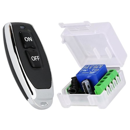 12V Relä Kaukosäädin Langaton RF-Moduuli 433MHz Lähetin Vastaanotin Ohjaus