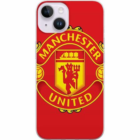 Apple Iphone 14 Genomskinligt Skal Manchester United Fc