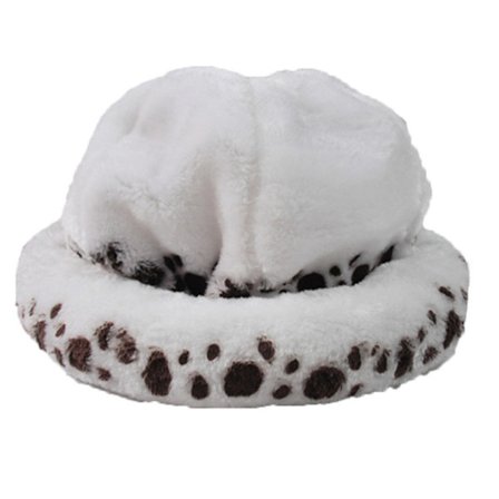 One Piece Cosplay Hat, Trafalgar Law Hat - Størrelse XXL