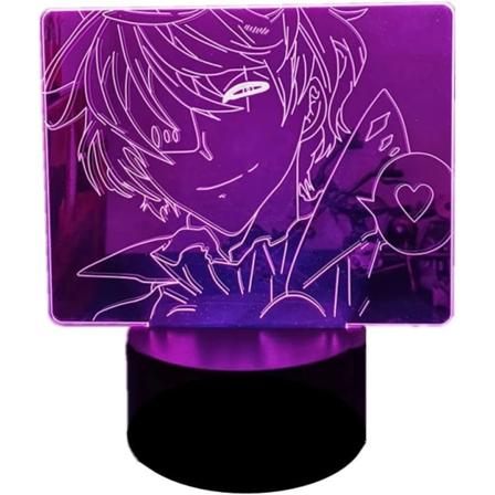 3D Illuusio Yövalo Bungo Stray Dogs Hahmo Anime Lamppu USB/Paristokäyttöinen Kosketus/Kaukosäädin Väriä Vaihtavat Akryyli LED-Valot Joululahjat