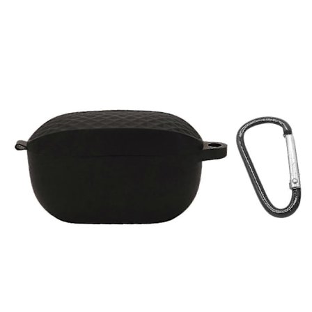 Bästa Shiyiearphone Fodral Stöttåligt Mjukt Silikon Trådlöst Bluetooth-kompatibelt Hörlurs Skyddsfodral För Jbl Wave 100-färgsvart