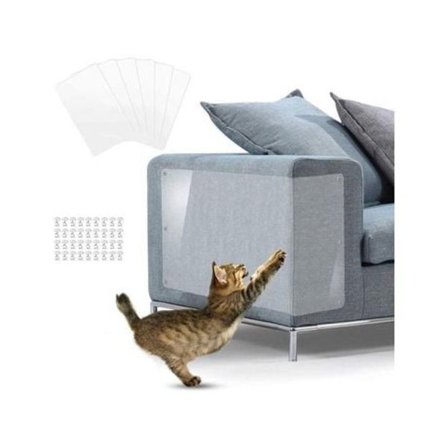 6 kappaleen setti huonekalujen suojia kissan raapimista vastaan, sohvan suojus sohvalle, naarmuuntumista estävä kissa FLLIBERTE