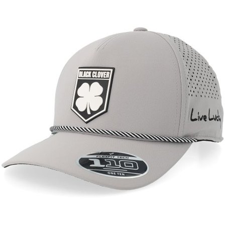 Black Clover - Grå adjustable Keps - Duke 1 Hat Silver Adjustable @ Hatstore