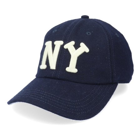 American Needle - Modrá unconstructed Kšiltovka - New York Black Yankees Archive Legend Navy Dad Cap @ Hatstore