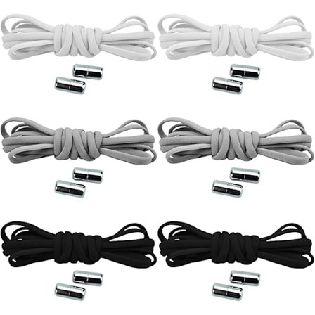 Elastiske skolisser med metallspenne, skolisser uten knyting