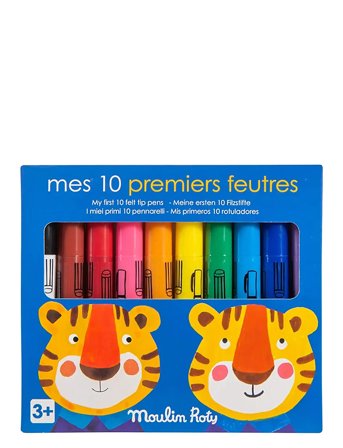 Moulin Roty | My First Felt Tip Pens - Les Popipop | ONE SIZE