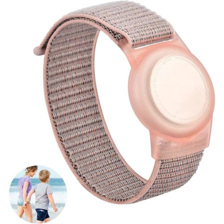 AirTag Säädettävä Tarranauha Ranneke - Apple AirTag Lapsille