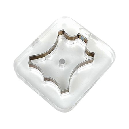 Läderetiketter Tag Mall Schablon Läder Die Cutter DIY Hantverk Läderverktyg