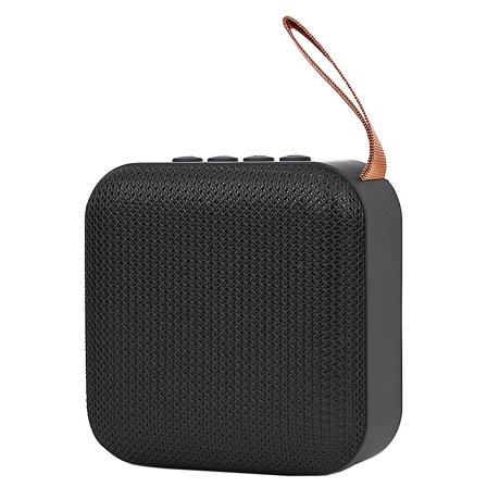 Neliskanttinen Bluetooth Kaiutin Musta