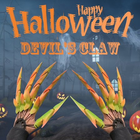 Halloween ledade fingrar Creative Funny Finger Ghost Claw