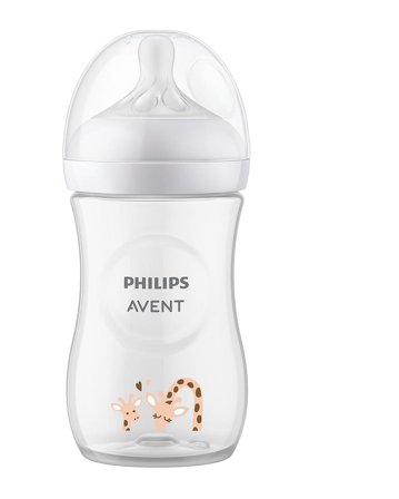 Philips Avent Natural Response 1 Flaske 120 ml Flow 3, 3-6 m, Børn & Forældre, Sutteflasker & Tilbehør, Sutteflasker